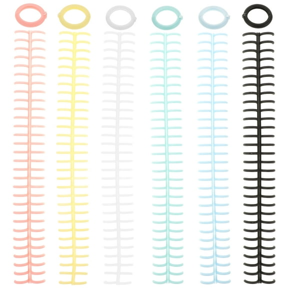 MLINS 6 Pcs Spirals Heater Pins Binding Ring 28.00X3.50X1.00CM