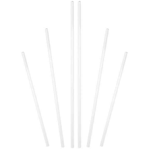 MLINS 6 Pcs Stirring Rod Rods for Beverages Round Reusable Sticks