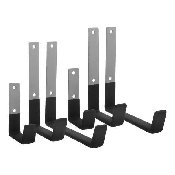 MLINS 6 Pcs Throttle Carpet Double-layer Tray Garage Hook