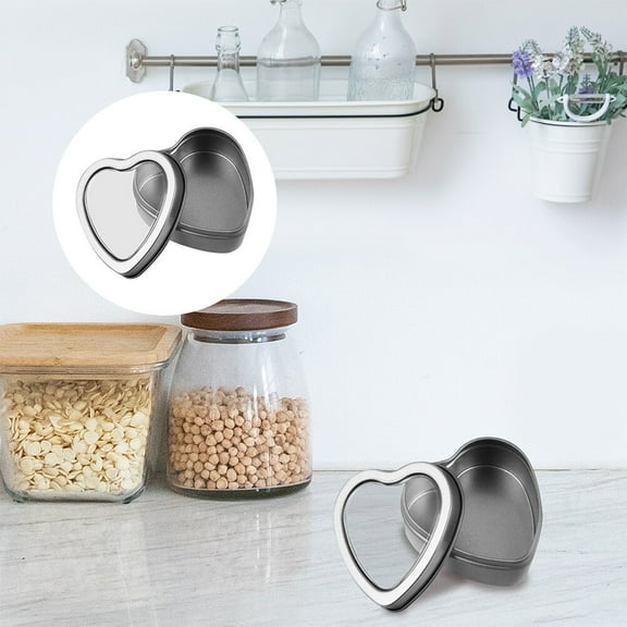 MLINS  6 Pcs Treat Boxes Cookie Tinplate Storage Containers