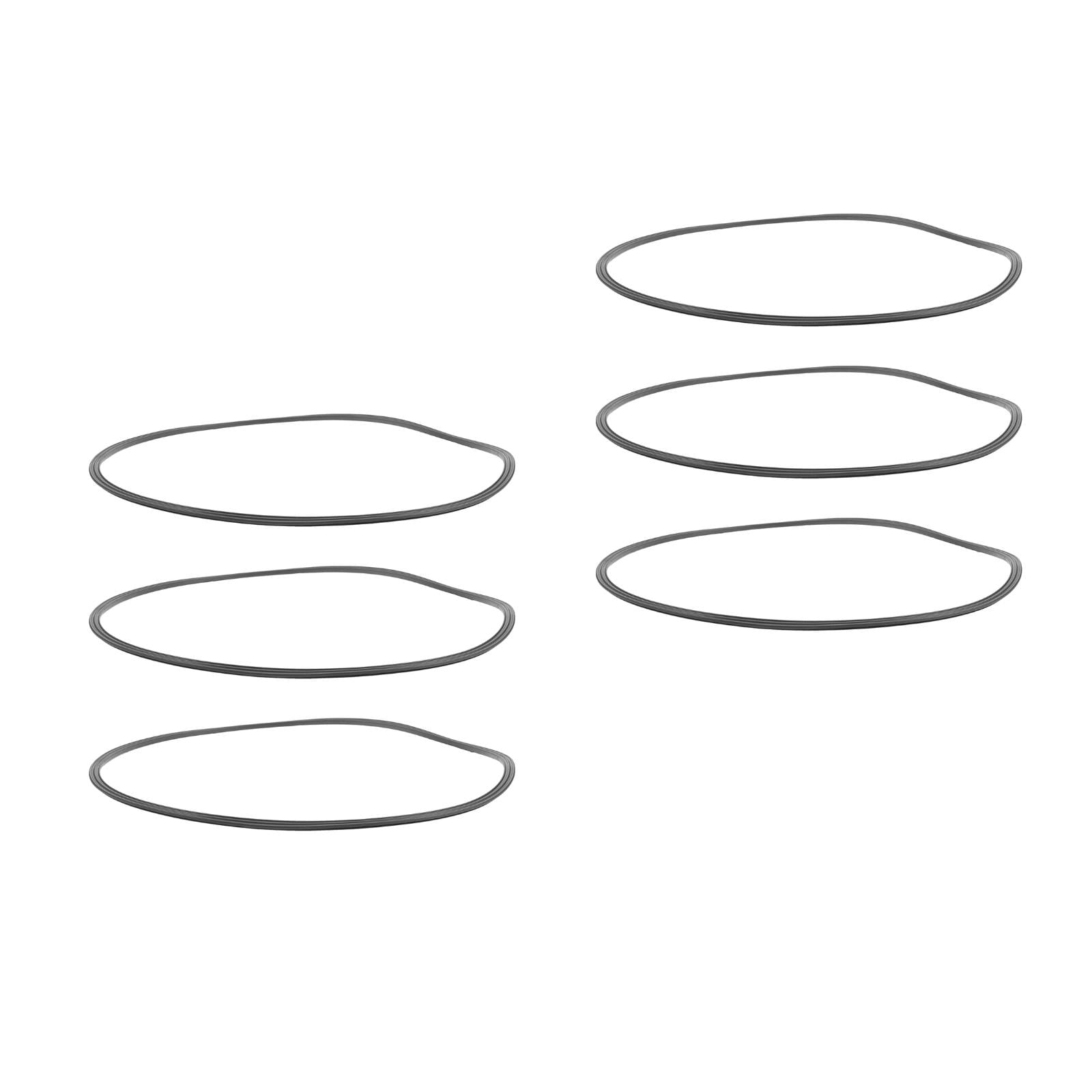 MLINS 6 pcs Bar Stool Floor Protector Stool Base Rings Rubber Nonslip ...