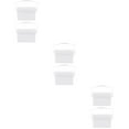 thumbnail image 1 of MLINS 6 pcs  Empty Paint Can with Lid Multipurpose Storage Bucket Portable Painting Storage Bucket Holder, 1 of 8