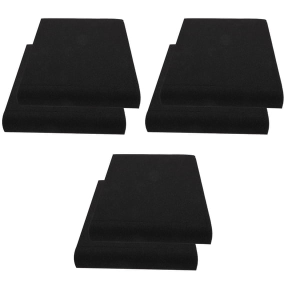 MLINS 6 pcs Sound Diffuser Panel Speaker Vibration Proof Pad Speaker Isolation Foam