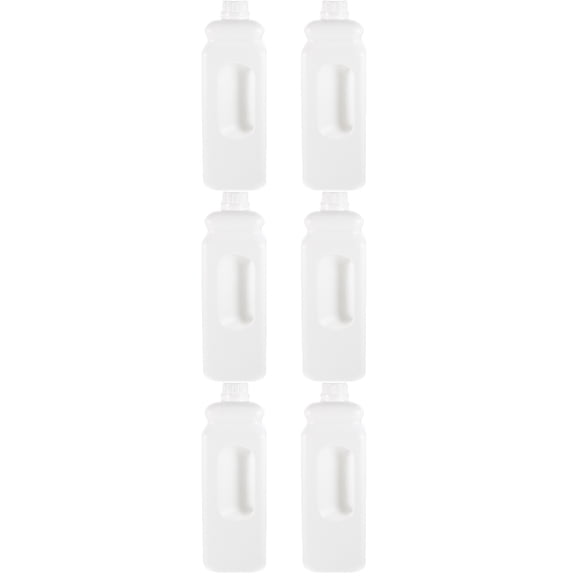 MLINS 6 pcs  Water Jug Plastic Jug Sealing Gallon Water Jug with Ergonomic Handle