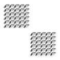 thumbnail image 1 of MLINS 60 Sets  Invisible Connector Screw Fasteners Assembly Connection Cabinet Wardrobe Furniture Accessories, 1 of 8