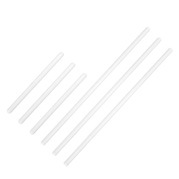 MLINS 6pcs Honey Mixing Stick Glass Stirring Stick Cocktail Stirring Rod for School