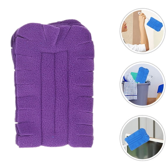 MLINS 6pcs Reusable Duster Refills Household Cleaning Electrostatic Dust Removal Heavy Duty Duster Pads For Ceiling Fans And Fireplaces