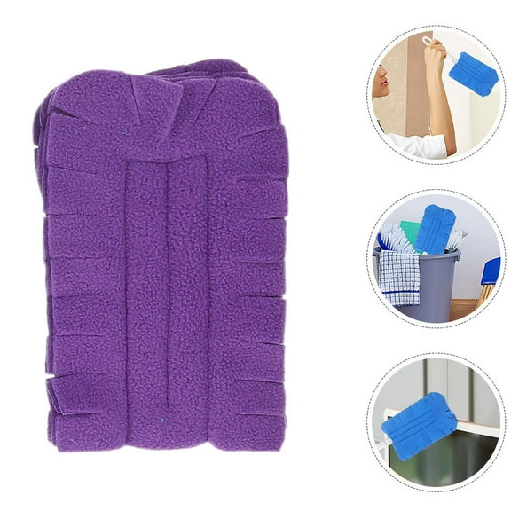 MLINS 6pcs Reusable Duster Refills Household Cleaning Electrostatic Dust Removal Heavy Duty Duster Pads For Ceiling Fans And Fireplaces