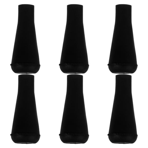 MLINS 6pcs Rubber Arrowhead Soft Round Tip Practice Archery Arrowhead Replacement Safety Arrow Tips For Archery Outdoor Practice Archery Game