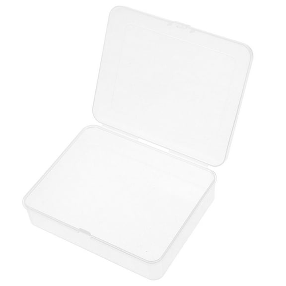 MLINS 6pcs Transparent Plastic Storage Case With Lids Organizer For Crafts Tool Box Parts Box Organizer For Screws And Nails Tool Box Organizer