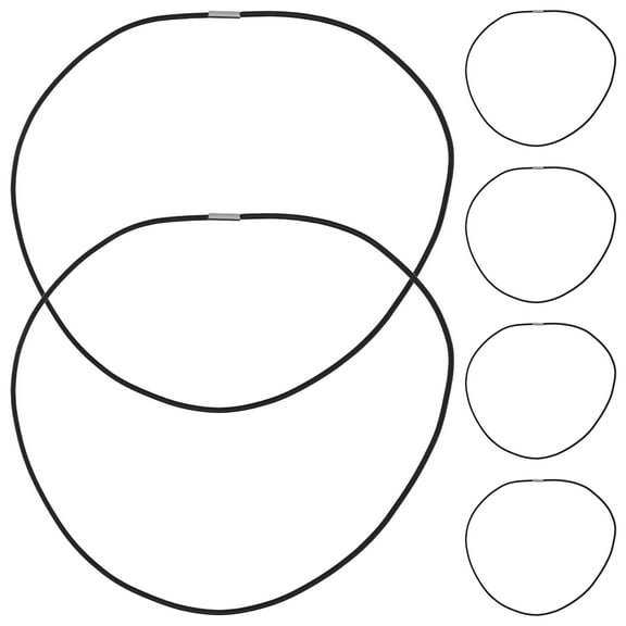 MLINS 6pcs Trash Bag Ties Adjustable Rubber Bands Trash Can Bands Garbage Bag Elastic Bands Garbage Bag Bands Fasteners For Home Accessories