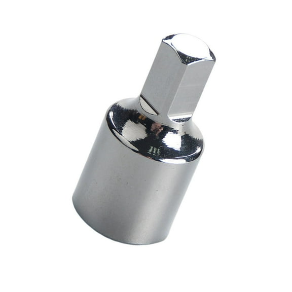 Quartet 8mm Oil Drain Screw Assembly Wrench Tool for Car Repair with Silver Metal Finish