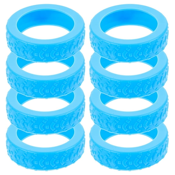 MLINS  8 Pcs Hopping Windup Toy Luggage Case Travel Office