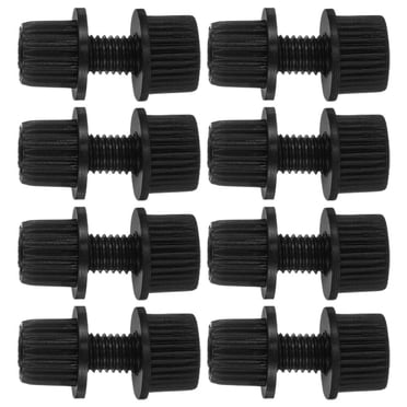 100 Pcs License Plate Screws - #14 X 3/4 Inch Rustproof Hex Head Mounting Bolts For Cars