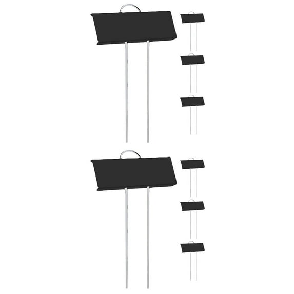 MLINS 8 Pcs  Plant Labels Metal Plant Tags Garden Markers Plant Labels Planting Markers for Potted Flower