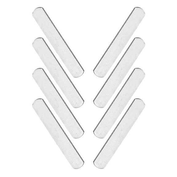 MLINS 8 Pcs Rucking Plate Load Bearing Plate Man Travel 12.00X2.50X0.70CM Silver