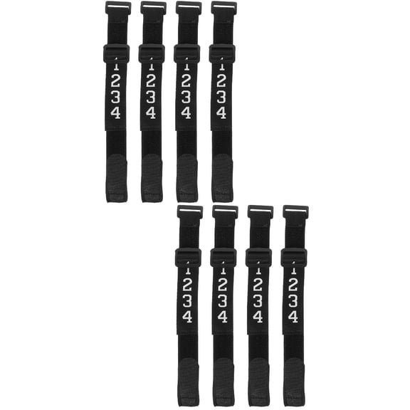 MLINS 8 pcs Football Referee Gear Wristband Referee Accessories Convenient Football Referee Gear