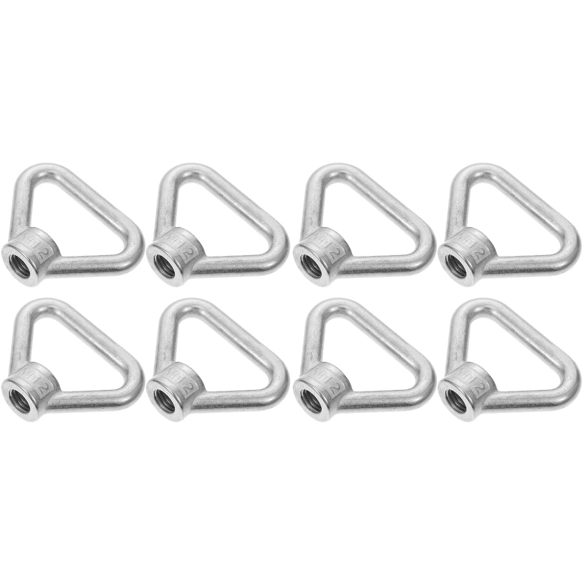 MLINS 8 pcs Stainless Steel Tie Down Rings Lifting Eye Nut Threaded Nut ...