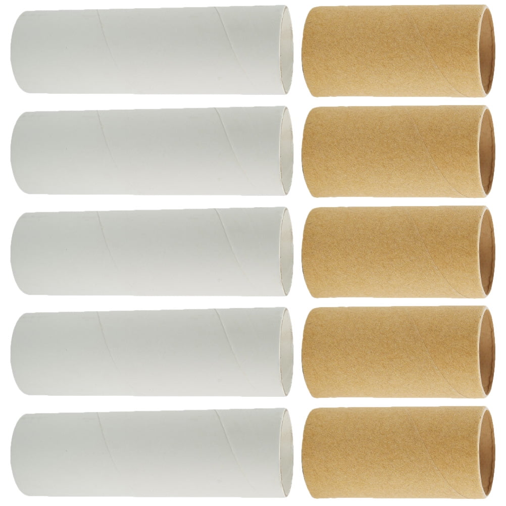 MLINS 80 pcs DIY Paper Tubes Paper Roll Tubes Round Paper Tubes Kids ...