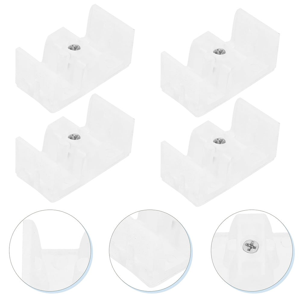 MLINS 8PCS Shower Door Guide Bathroom Shower Glass Door Stopper ...