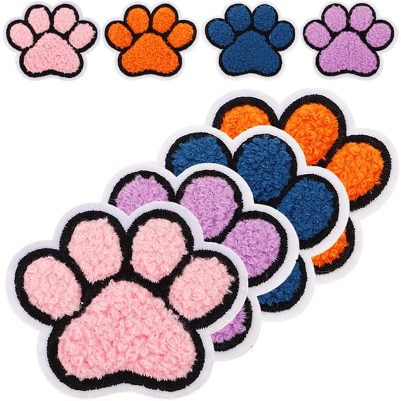 MLINS 8Pcs Adhesive Hat Patches Decorative Coat Patches Compact Clothes Patches