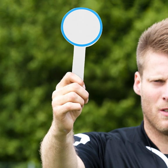 MLINS 8Pcs Blank Scoreboards Handheld Scoreboards Dry Erase Answer Paddles Writable Paddles