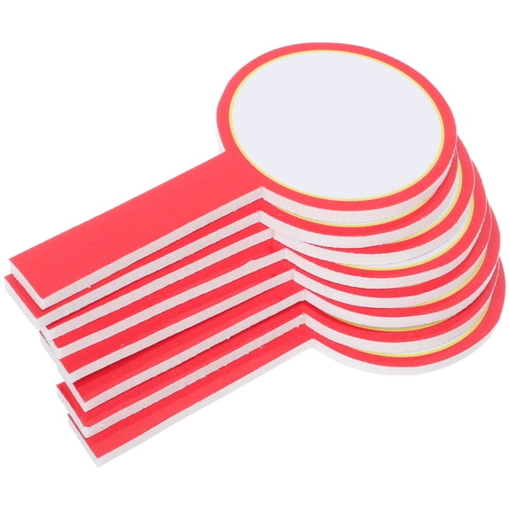 MLINS 8-Piece Double-Sided Writable Scoreboards, Handheld Blank Whiteboards for Auctions, Games, and Events