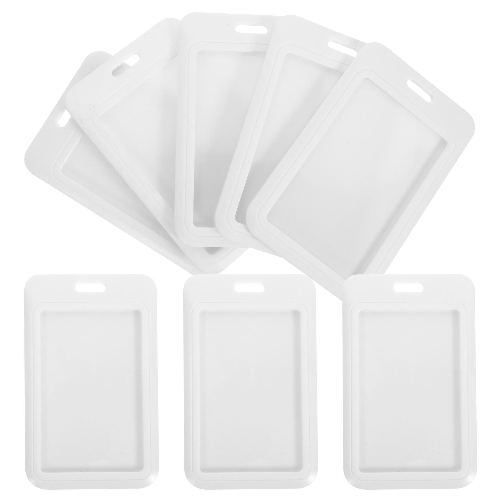 MLINS 8Pcs Slide Open Card Holder Name Badge Holders ID Card Holder ...