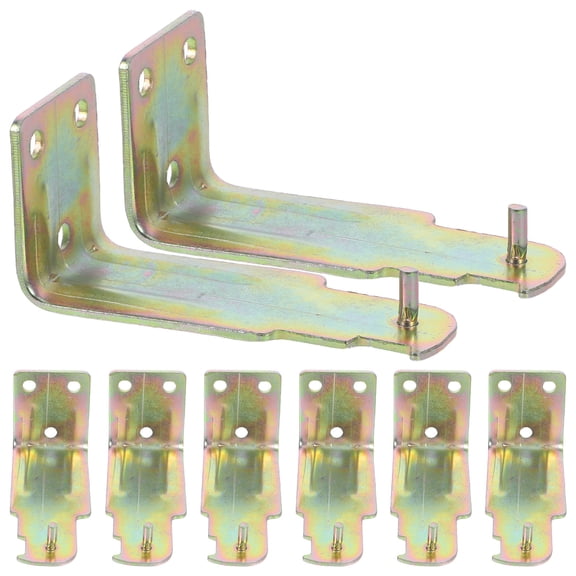 MLINS 8pcs Fire Extinguisher Wall Mount Bracket Wall Hook Metal Fire Extinguisher Holder Rack Heavy Duty Hook