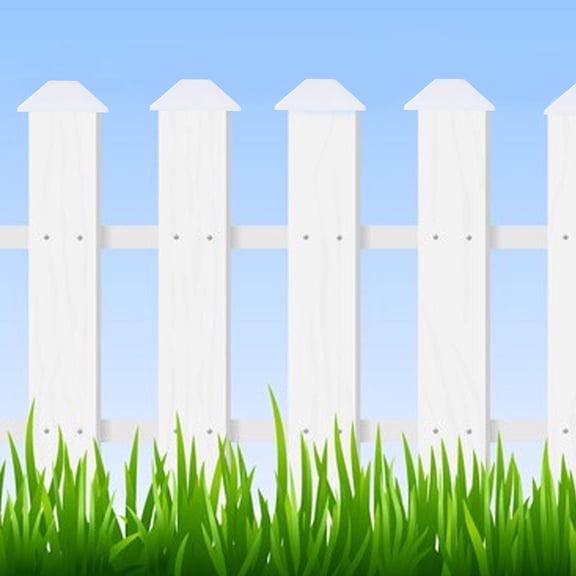 MLINS 8pcs Flat Fence Caps Covers for Column Cover Replacement and Fence Sealing