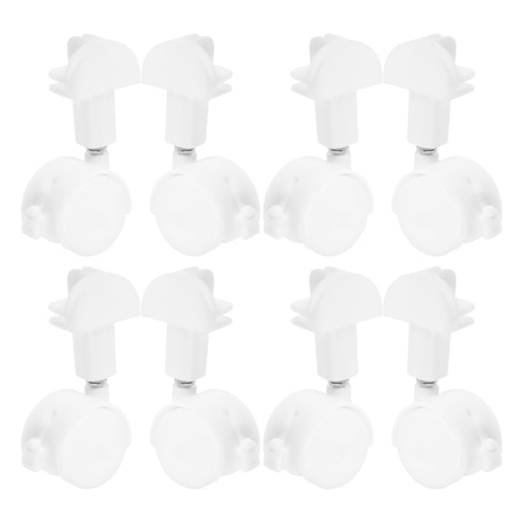 MLINS MLINS 8pcs Heavy Duty Caster Wheels for Cat Wire Cage Pet Cage Replacement Large Cat Kennel