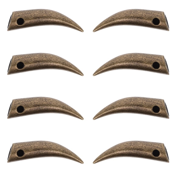 Milisten Rust- Shoelace Aglets Easy Install for Casual Shoes 8Pcs