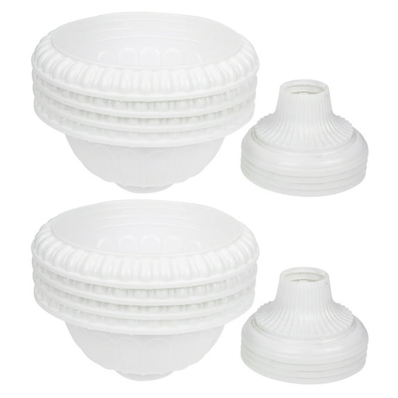 MLINS 8pcs Roman Flower Pot Vintage Style European Style Planter Classic Traditional Roman Planter