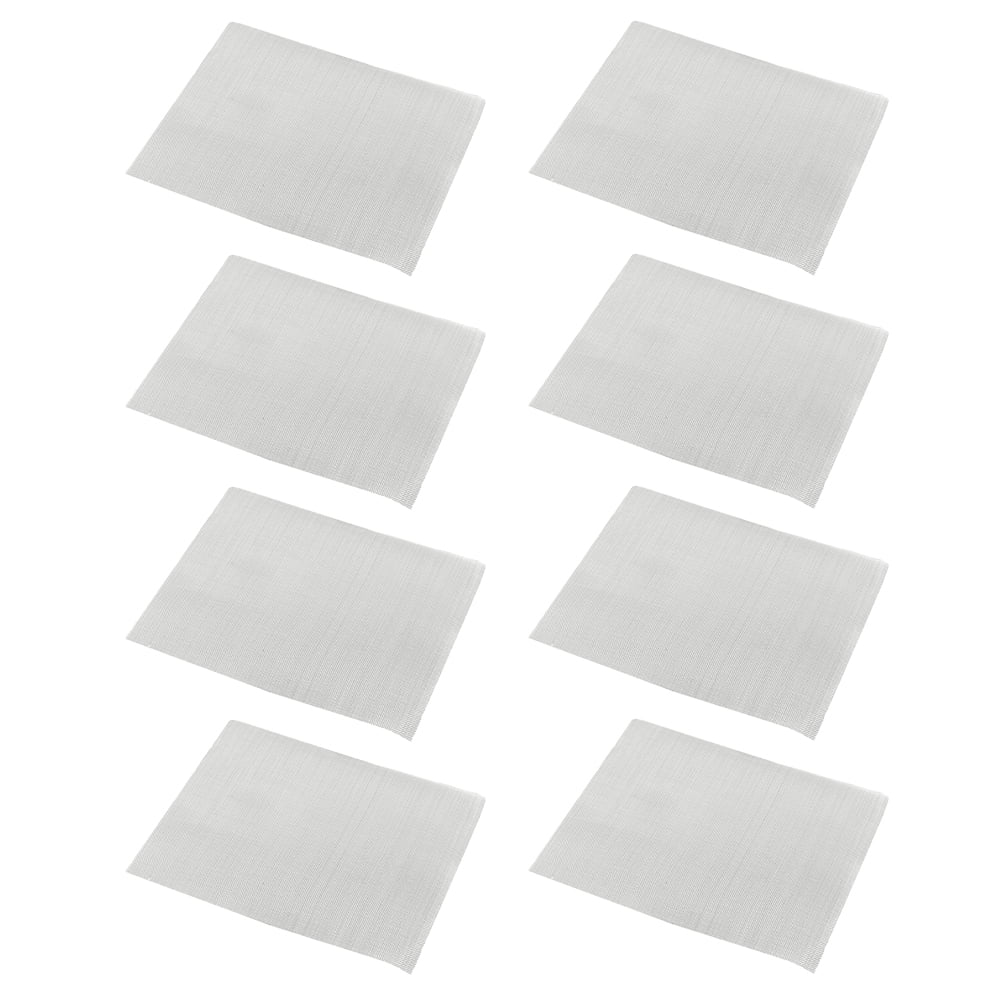MLINS 8pcs Welding Mesh Plastic Reinforcing Stainless Steel Wire Mesh Screen for Thermoplastic Repairs Plastic Welding Kit Window Screen Mesh