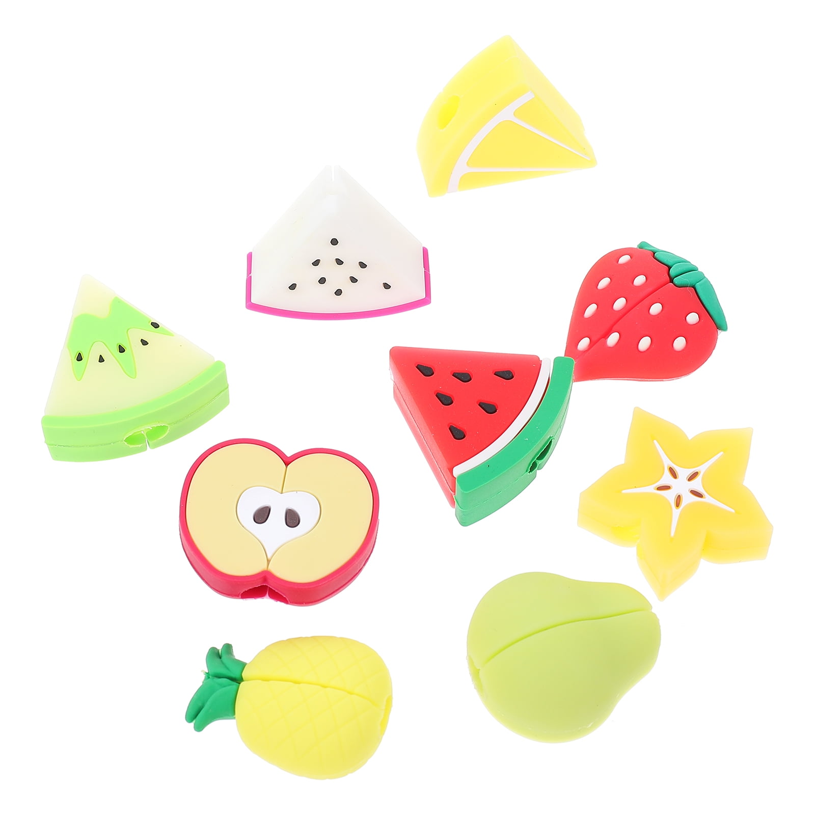 ARTIBETTER 6pcs Silicone Cable Protectors – Dessert Shaped, Cute Charger Cord Sleeves, For Phone & Tablet