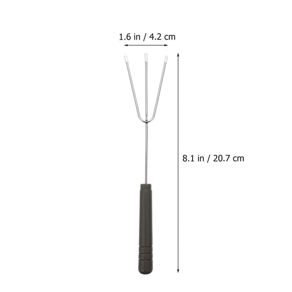MLINS  9 Pcs Cheese Fondue Chocolate Dipping Forks Stainless Steel Hot Pot Equipment
