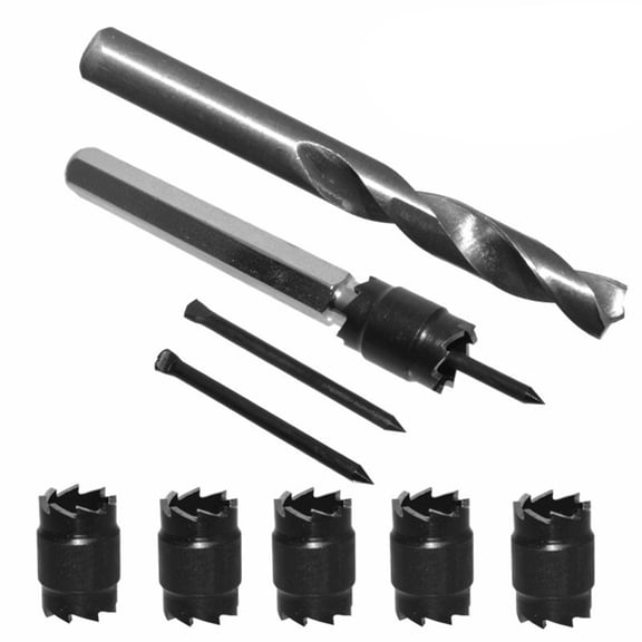 MLINS  9 Pcs Spot Weld Drill Bit Cutter Kit Accessory Easy to Install