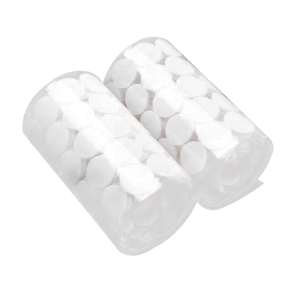 FELTECHELECTR Nylon Sticky Tape Rolls, 900 Pieces for Office, Packaging, Sealing, and Crafting Supplies