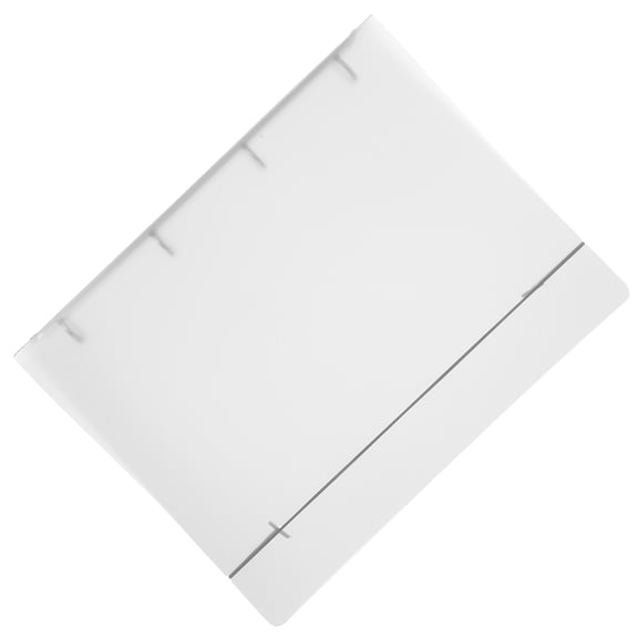 MLINS A4 Transparent Pp Folder Frosted Binder File Organizer Expanding Boxes