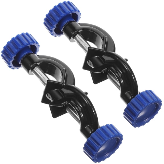 AURARMLET Lab Clamp Stand Anodized Aluminum Black 2Pcs