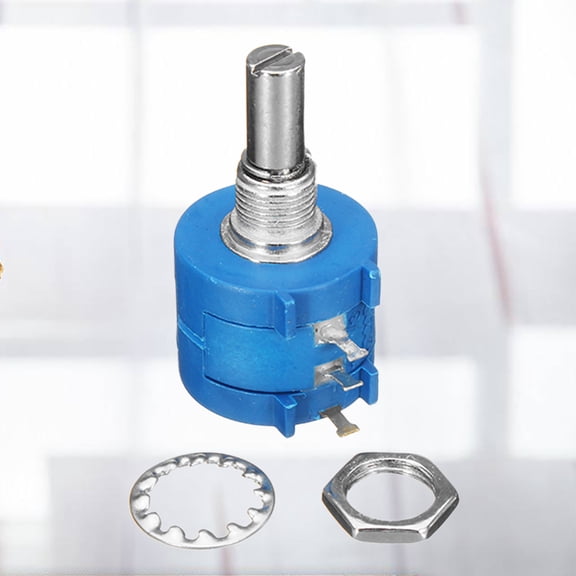 MLINS  Adjustable Resistor Potentiometer Vertical Multi Precision Blue