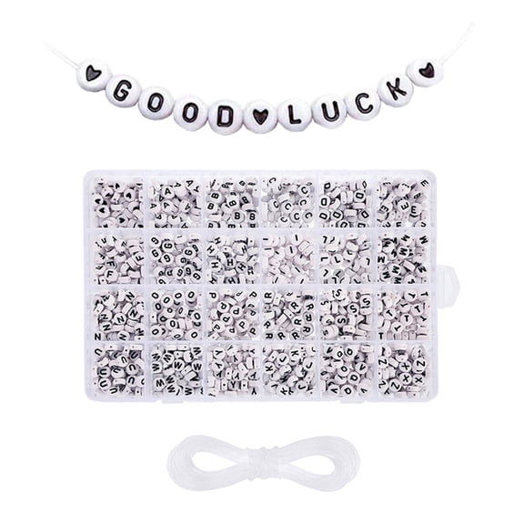 MLINS Alphabetical Bead Set Jewelry Making Supplies Tools