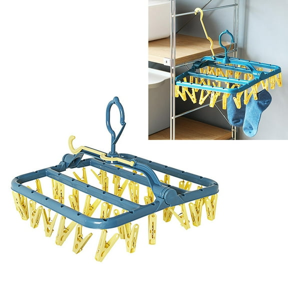 PTOOTP Foldable Laundry Drying Rack for Indoor and Outdoor Use, Space-Saving Clothes