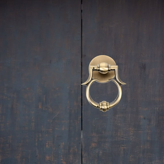 MLINS Antique Door Decor Single Front Knocker Decorative Decoration