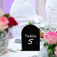 thumbnail image 1 of MLINS Arch Acrylic Wedding Signs DIY Blank Table Numbers for Ceremony and Reception Modern Wedding Signage Guest Book Sign Cards Sign for Wedding Reception Signs with Holder, 1 of 8
