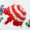 thumbnail image 1 of MLINS  Artificial Hand Bouquet Wedding Flowers Covers Rose Bridesmaid Red, 1 of 8