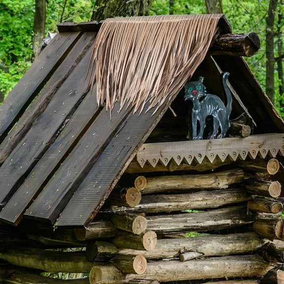 MLINS Artificial Thatch Roof Panels Realistic Plastic Thatch for Garden and Patio Weather-Resistant Thatch Mexican Style Thatch Roof Decorations