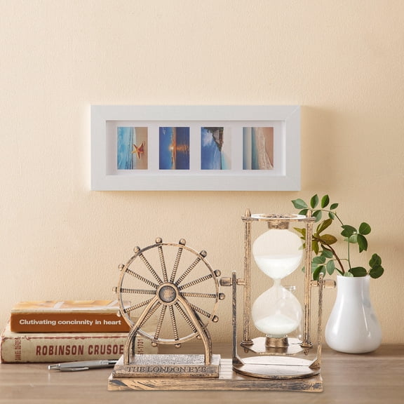 MLINS Assorted Color Ferris Wheel Night Light Decorative Lamp for Bedroom Living Room Office Tabletop 8.5 Inch