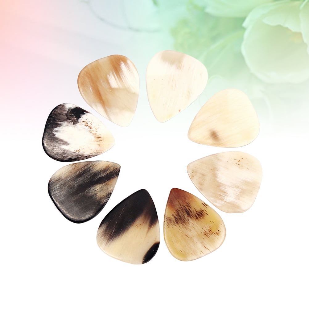 MLINS Assorted Color Guitar Picks for Acoustic Electric Ukulele 8 Pack 0.81.2mm Synthetic Material