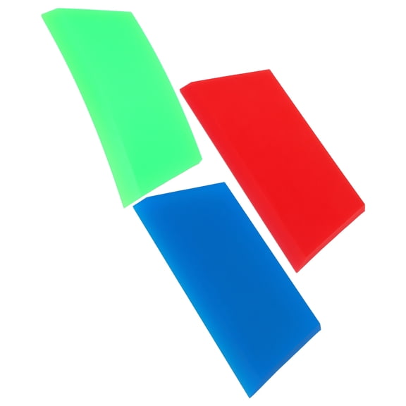 MLINS Auto Film Scraper Squeegee for Car Use Made of Durable PP Material Assorted Color